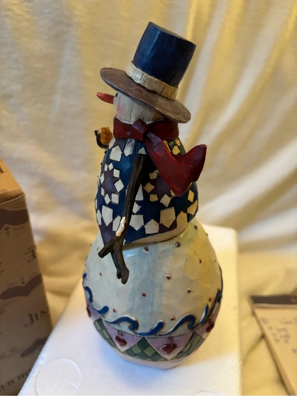 Jim Shore Heartwood Creek resin winter figurine